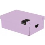 Karton P+P Krabice úložná lamino PASTELINI - fialová / 35,5 x 24 x 9 cm – Hledejceny.cz
