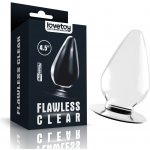 LoveToy Flawless Clear Anal Plug 4.5" – Zboží Dáma