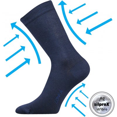 Lonka Kompresní ponožky Kooper tmavě modrá – Zboží Mobilmania
