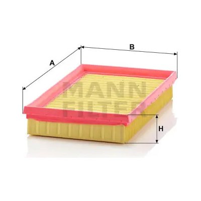 MANN FILTER Vzduchový filtr C 2463 – Hledejceny.cz