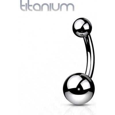 Šperky4U piercing do pupíku banánek malý titan TIT1124-1208 – Sleviste.cz