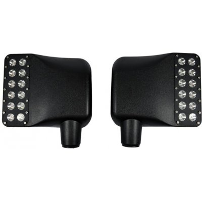 Sada LED zrcátek, Blinkr, Pracovní světlo, Jeep Wrangler JK | Zboží Auto