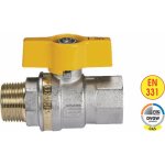Pneumatics & Hydraulics Kulový kohout na plyn s vnitřní/vnější 1" – Sleviste.cz