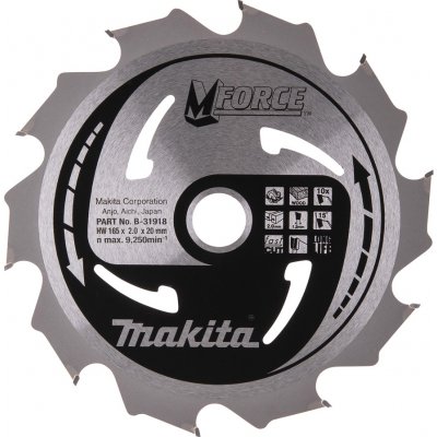 Makita Pilový kotouč 165x20mm 10zubů B-31918 – Zboží Mobilmania