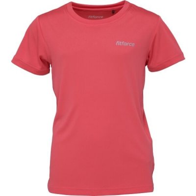 Fitforce OLVE dětské fitness triko lososová – Zboží Dáma