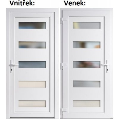 Soft 6300 bílá levé 100 x 210 cm – Hledejceny.cz