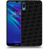 Pouzdro a kryt na mobilní telefon Huawei Picasee silikonové Huawei Y6 2019 - Separ - Black On Black 2 černé