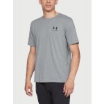 Under Armour SPORTSTYLE LEFT CHEST SS šedá – Zboží Mobilmania
