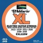 D'addario EXL115W – Zboží Dáma