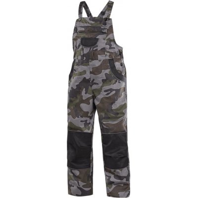 Canis CXS CAMO Dětské zahradníky kalhoty s laclem maskáčová – Zboží Dáma