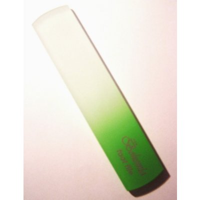 Bohemia Crystal škrabka na paty dvojí hrubost -160 mm sv. zelená
