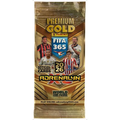 Panini Karty FIFA 365 Adrenalyn XL 2026 Gold – Zbozi.Blesk.cz