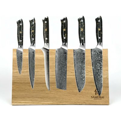 Samurai Santoku Carbon Gold 6 ks – Zboží Dáma