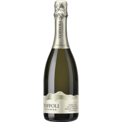 Cantine Toffoli Prosecco Conegliano Valdobbiadene Brut DOCG 2024 11,5% 0,75 l (holá láhev) – Zboží Mobilmania