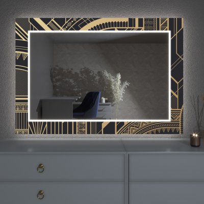 Artalo LED zrcadlo s dekorem D21 50 x 50 cm – Hledejceny.cz