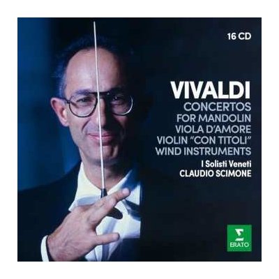 Antonio Vivaldi - Concertos For Mandolin, Viola D'amore, Violin "Con Titoli", Wind Instruments CD – Zboží Mobilmania