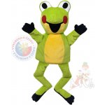 Moravská ústředna Brno Žabka 37 cm maňásek – Zboží Dáma