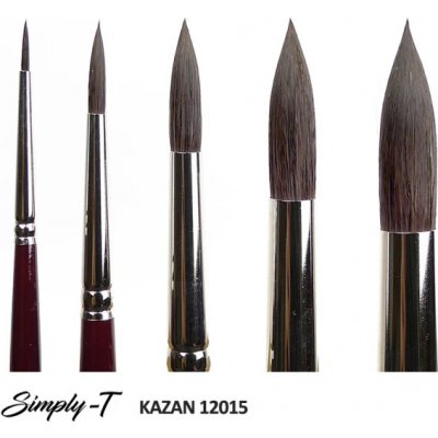 Štětec Simply-T Kazan kulatý Velikost štětce: 8 – Zboží Dáma