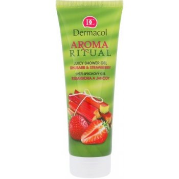 Dermacol Aroma Ritual Rebarbora a jahoda sprchový gel 250 ml