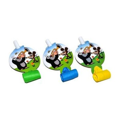 wiky Párty frkačka KRTEČEK a kamarádi 6 ks 14 cm – Zboží Dáma