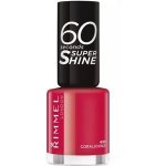 Rimmel London 60 Seconds Super Shine Nail Polish 430 Coralicious 8 ml – Zboží Dáma