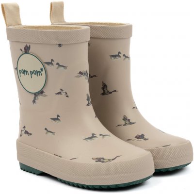 Pom Pom GumBoots Duck/Emerald Green – Zboží Dáma