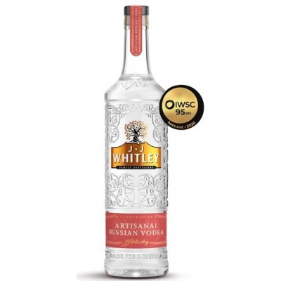 JJ Whitley ARTISAL Russian Vodka 38% 1 l (holá lahev)
