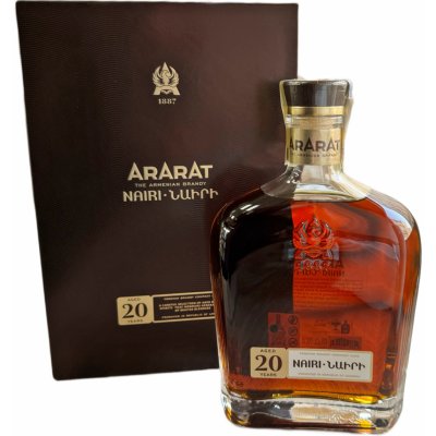 Ararat 20 letá 40% 0,7 l (kazeta)