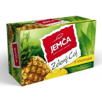 Jemča Zelený čaj s vůní ananasu 20 x 1,5 g