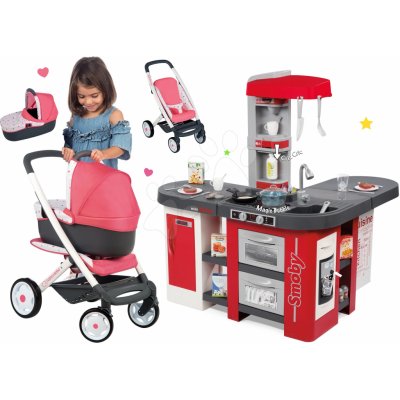 Smoby set kuchyňka Tefal Studio XXL a kočárek 3v1 Maxi Cosi & Quinny 311014-7 – Hledejceny.cz