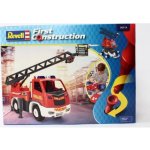 Revell Ladder Fire Truck First Construction truck 00914 1:20 – Zboží Dáma