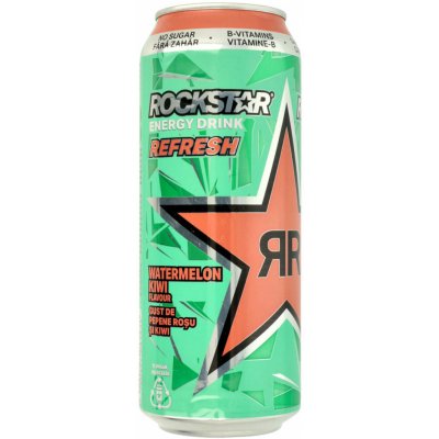 Rockstar Refresh Watermelon Kiwi 0,5 l