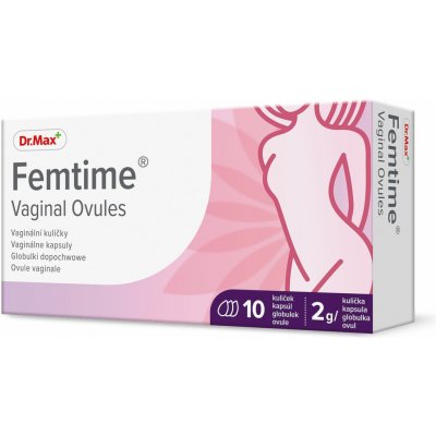 Dr. Max Femtime Vaginal Ovules vaginální kuličky 10 ks – Hledejceny.cz