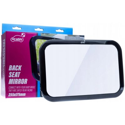 Car Safety zrcátko pro pozorování dítěte 17,5 cm x 25,5 cm černé – Hledejceny.cz