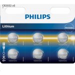 Philips CR2032 6ks CR2032P6/01B – Hledejceny.cz