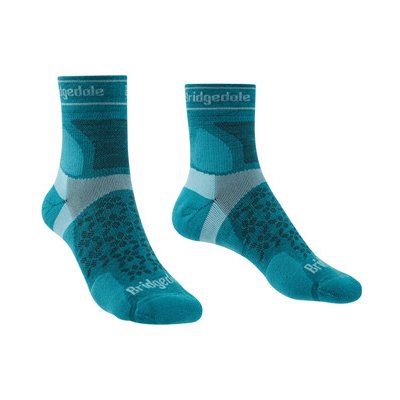 Bridgedale Trail Run UL T2 MS Crew Women's charcoal/purple – Zboží Dáma
