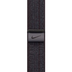 Apple Watch 41mm Nike sportovní provlékací řemínek černo-modrý MUJV3ZM/A