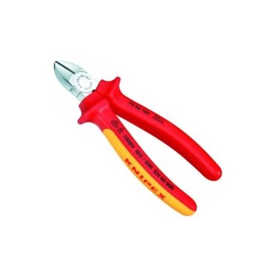 Stranové štípací kleště 140 mm, potah PVC do 1000 V KNIPEX 7006140 – Hledejceny.cz