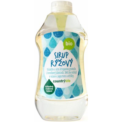 Country Life Sirup rýžový BIO 900 ml – Zboží Dáma