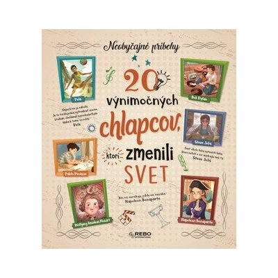 20 výnimočných chlapcov, ktorí zmenili svet – Hledejceny.cz