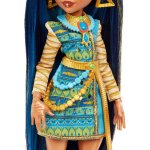 Mattel Monster High Cleo De Nile Doll With Blue Streaked Hair And Pet Dog – Zboží Mobilmania