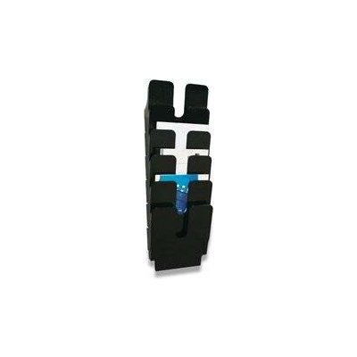 Durable Flexiplus - plastový nástěnný odkladač - černý, vertikální A4 – Hledejceny.cz