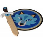 Vilac dřevěný štít a meč Vlk – Hledejceny.cz