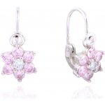 Olivie stříbrné náušničky pro miminko KVÍTEK 5178 – Sleviste.cz