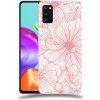 Pouzdro a kryt na mobilní telefon Samsung Pouzdro ACOVER Samsung Galaxy A41 A415F s motivem Floral I