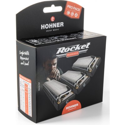 Hohner Rocket ProPack (C-,G-,A-major) – Sleviste.cz