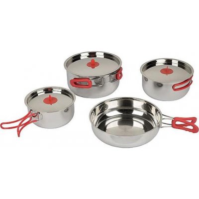 Bo-Camp Set of pans Travel 4 Pieces