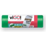 viGO Sáčky 60L 30µm 10ks zelené – Zboží Dáma