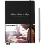 Leuchtturm1917 Zápisník Some Lines A Day A5 Black – Sleviste.cz