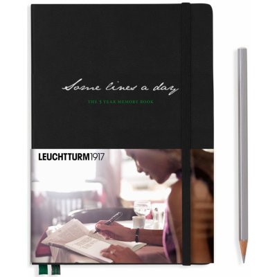 LEUCHTTURM1917 5 YEAR Memory Book black – Hledejceny.cz